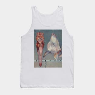 Calf's Head and Ox Tongue by Gustave Caillebotte Tank Top